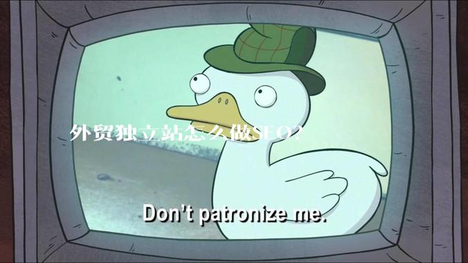 外贸独立站怎么做SEO？