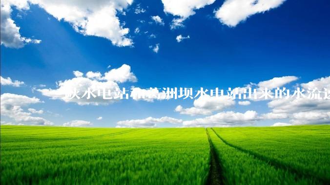 三峡水电站和葛洲坝水电站出来的水流速还不小，为什么不把其利用起来发电？?