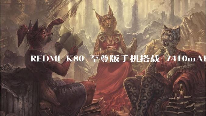 REDMI K80 至尊版手机搭载 7410mAh 电池，此款手机有哪些亮点？