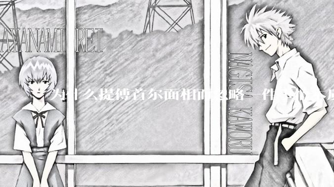 为什么提傅首尔面相而忽略一件事情本质呢？