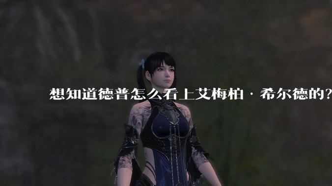 想知道德普怎么看上艾梅柏·希尔德的？