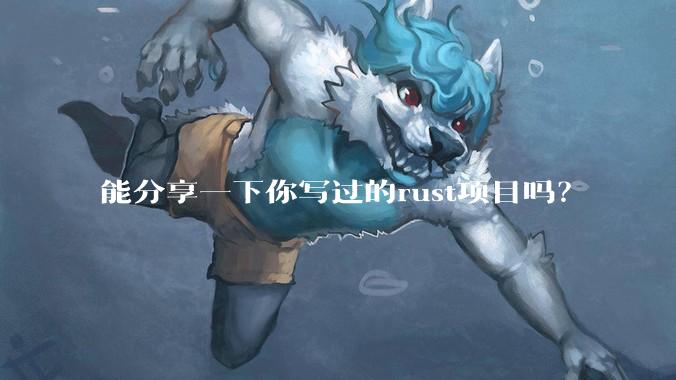 能分享一下你写过的rust项目吗？