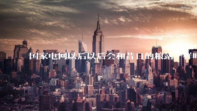 国家电网以后以后会和昔日的粮站一样吗？