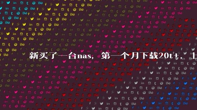 新买了一台nas，第一个月下载20t+，上传5+，不会被网警盯上吧?