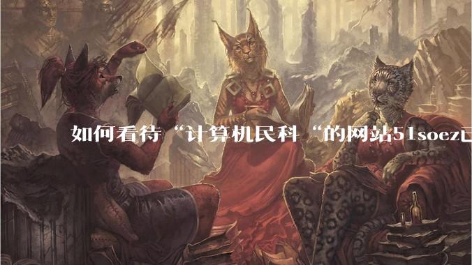 如何看待“计算机民科“的网站51soez已关站维护一周？