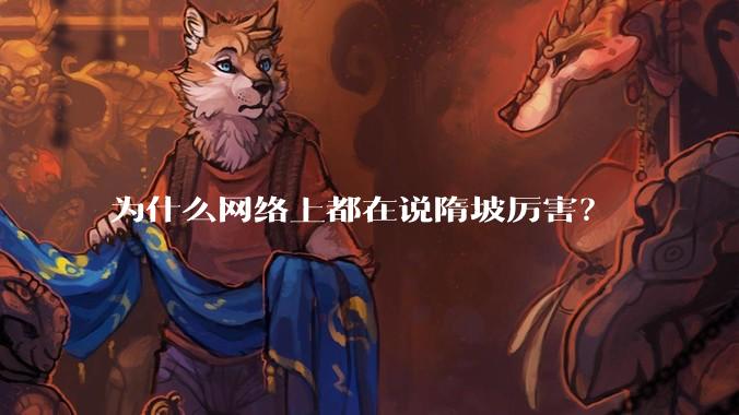 为什么网络上都在说隋坡厉害？