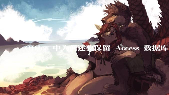 Office 中为何还要保留 Access 数据库?
